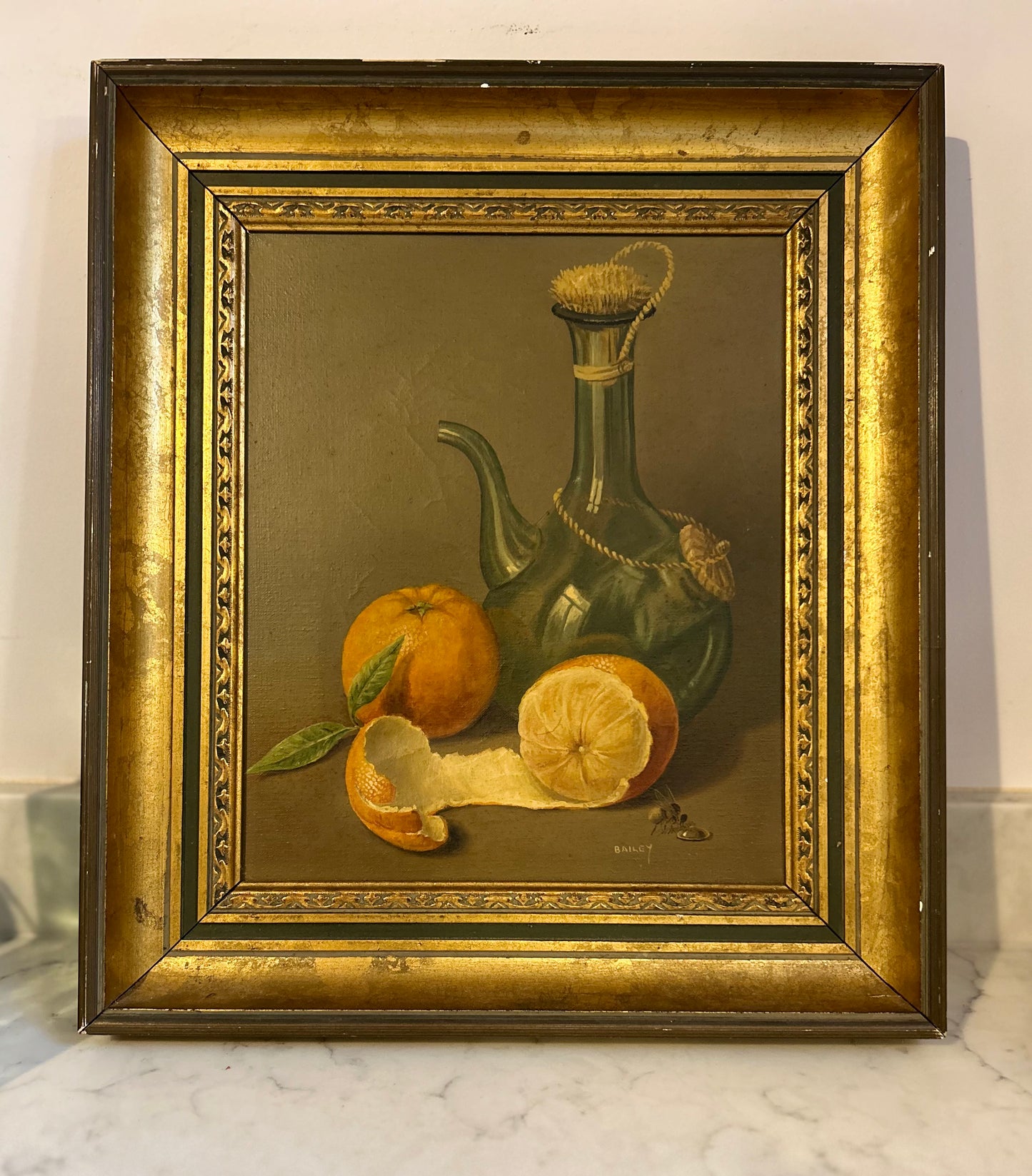 Signed George J Bailey - Framed Oil on Canvas