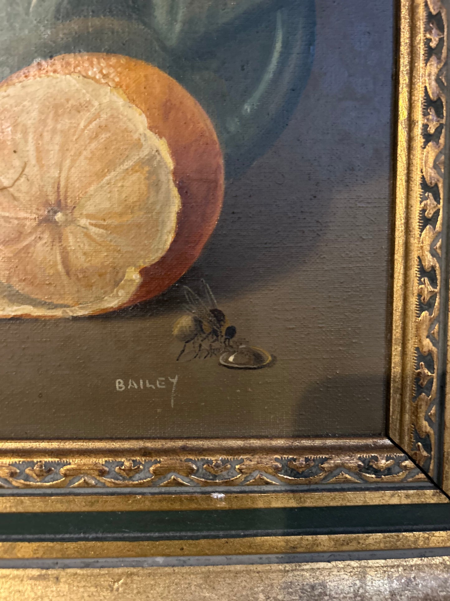 Signed George J Bailey - Framed Oil on Canvas
