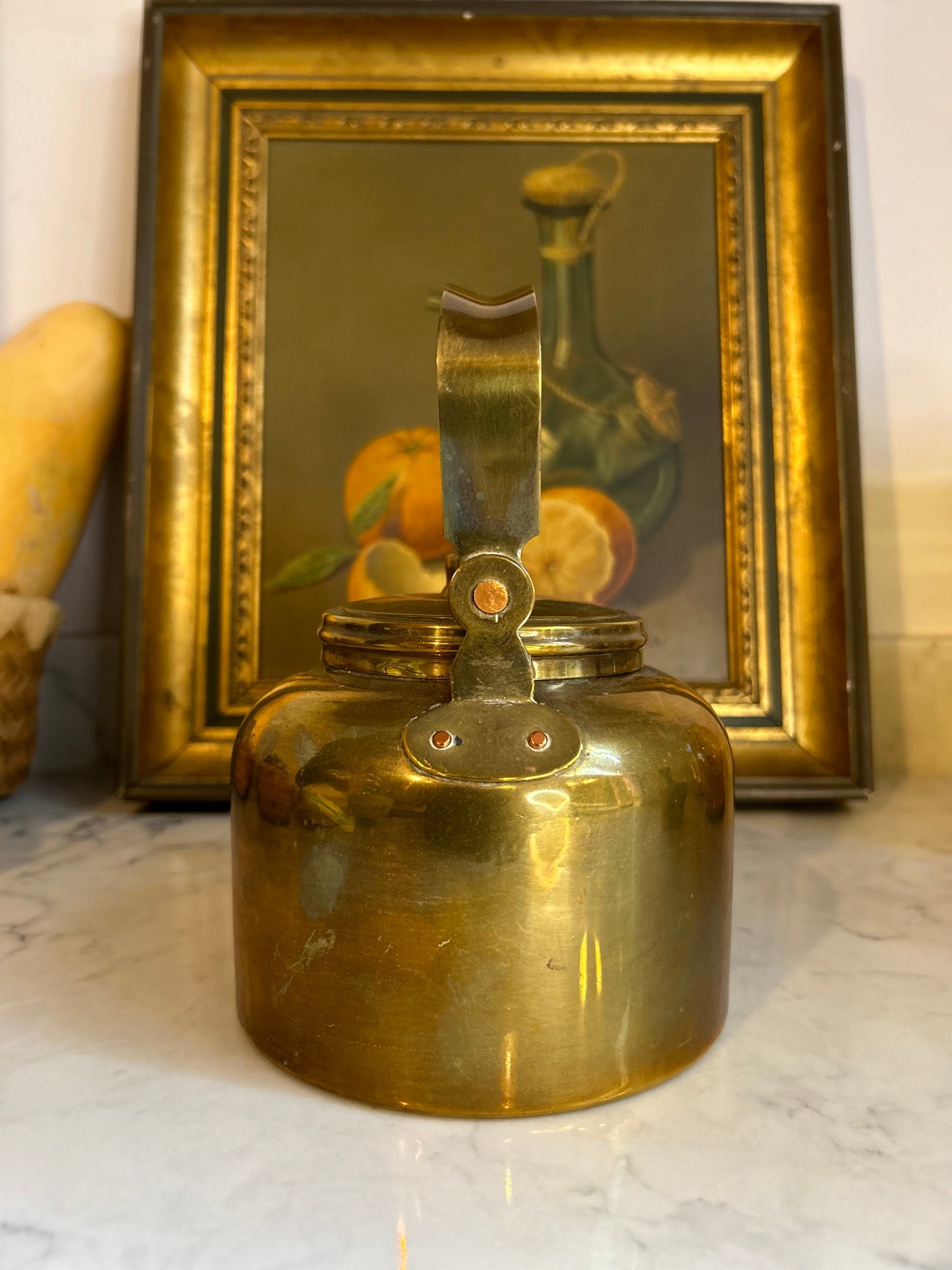 Vintage Brass Kettle