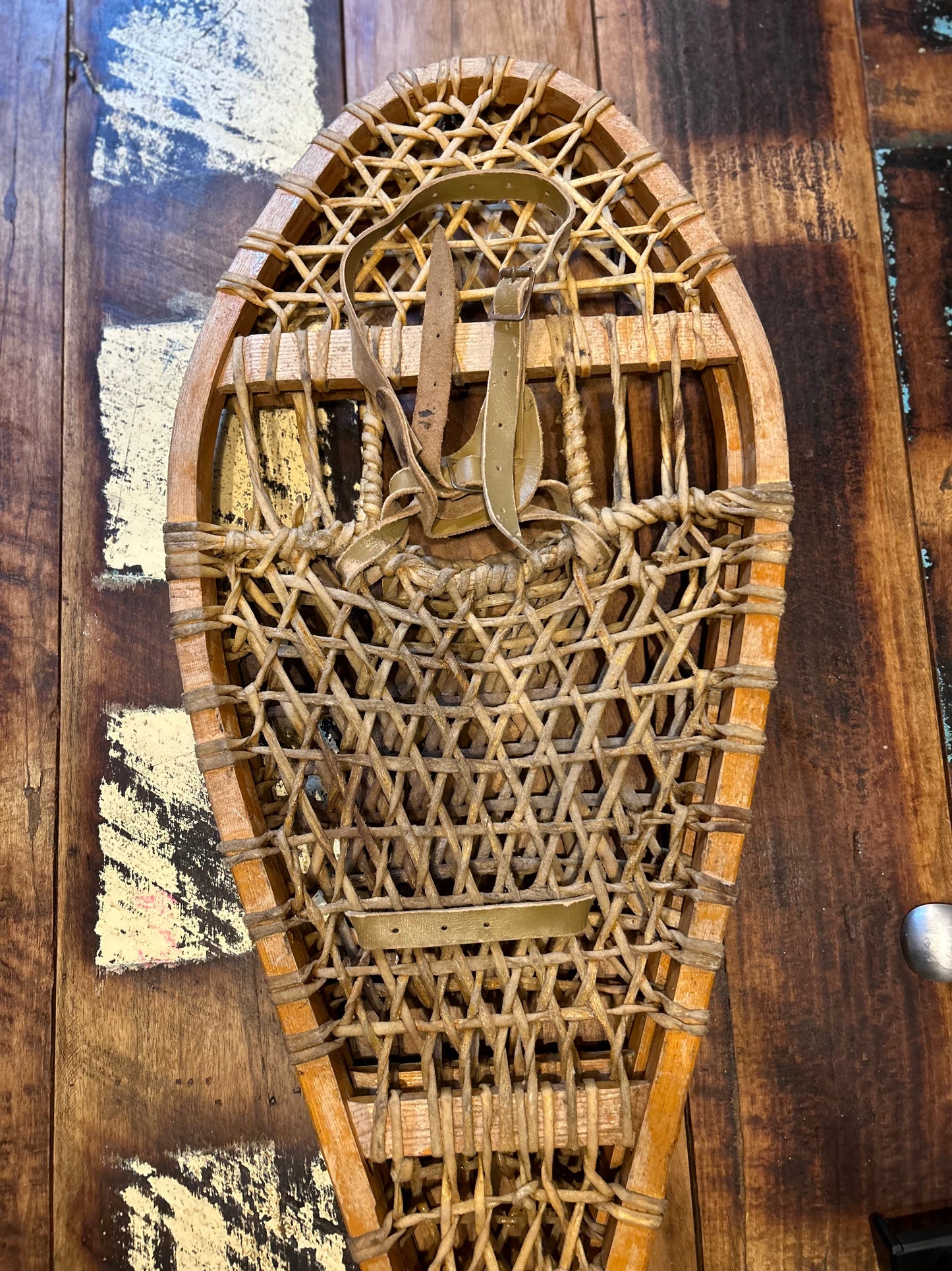 Traditional Raw Hide Snow Shoes
