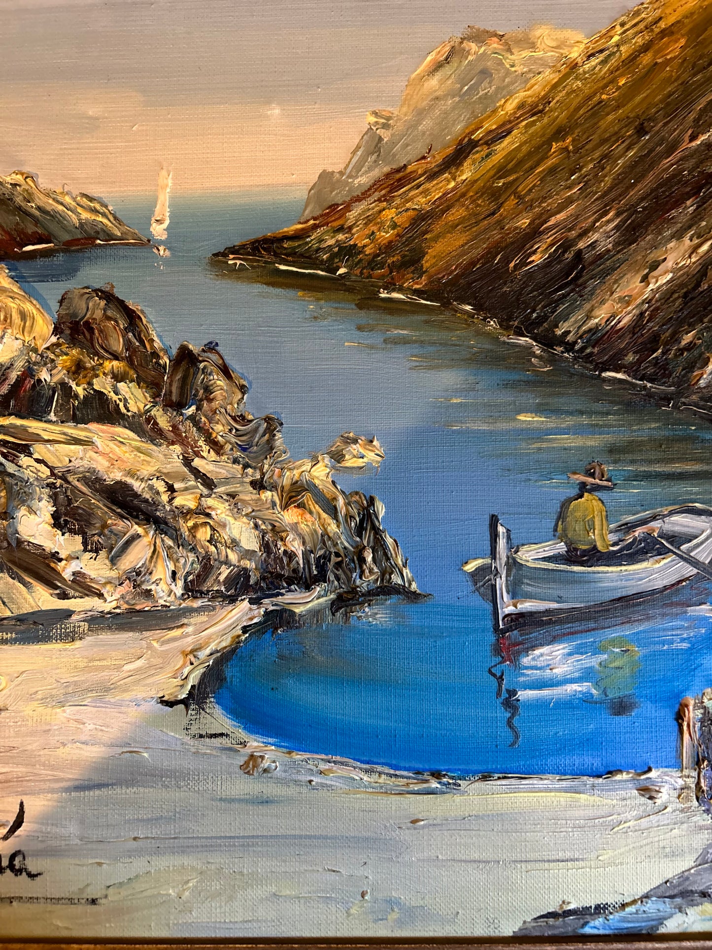 Signed - 20th Century Framed Oil on Canvas - Dalia