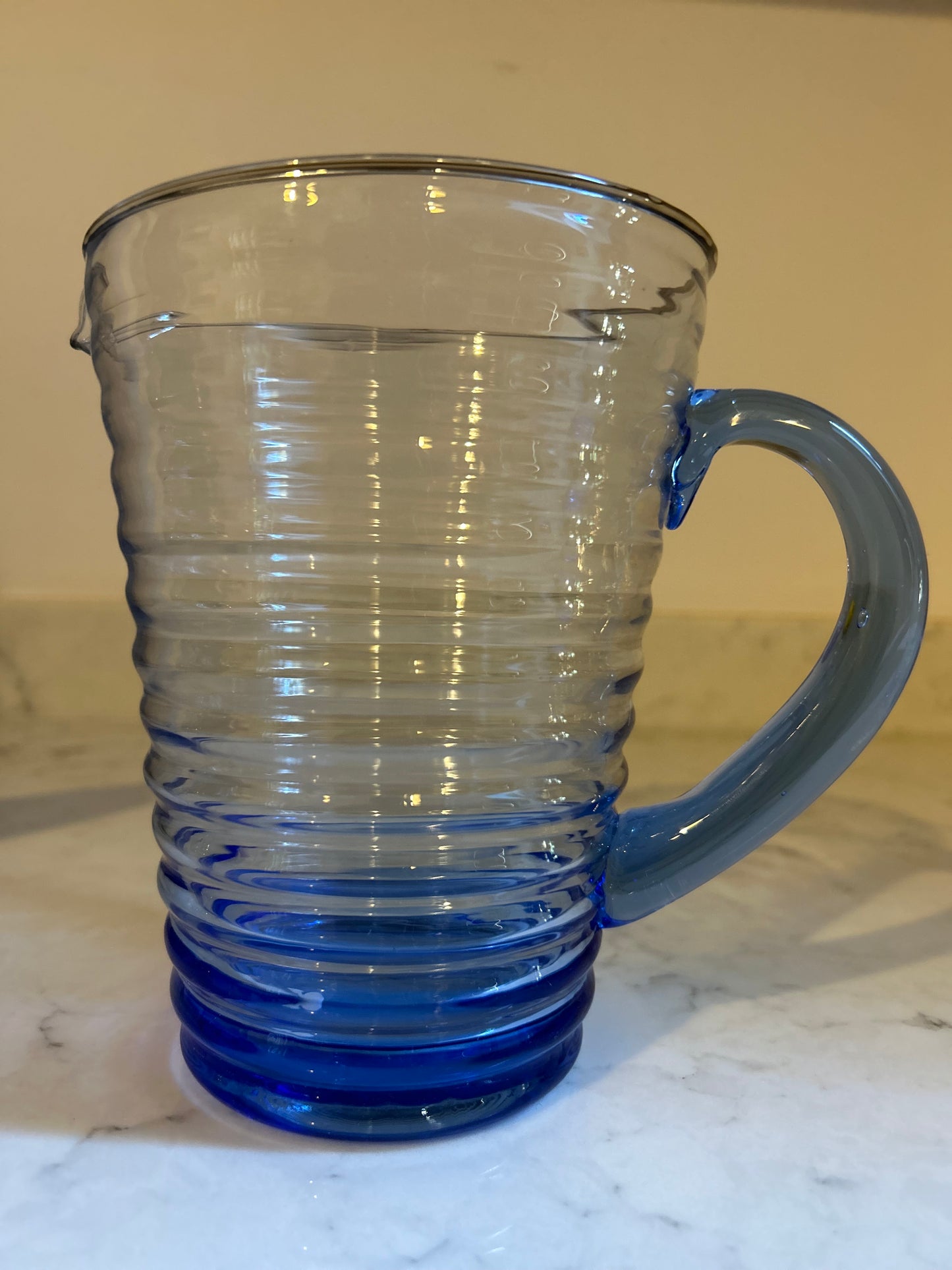Vintage in Box - Blue Jug and Glasses