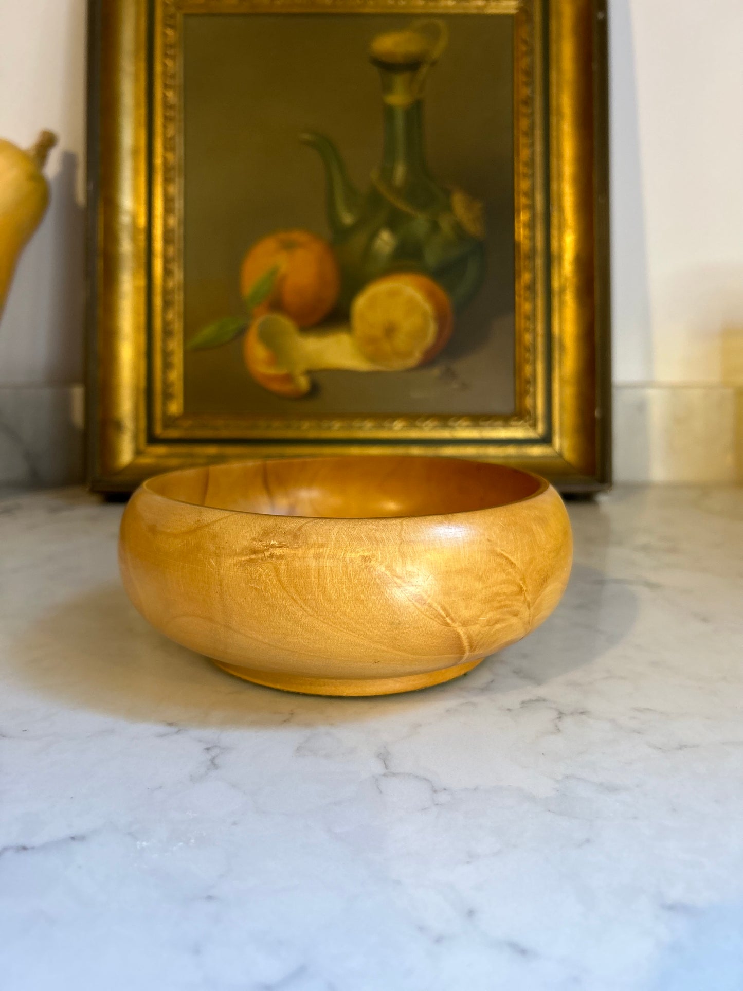 Vintage Wooden Bowl