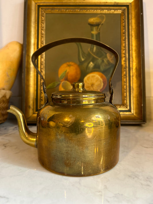 Vintage Brass Kettle