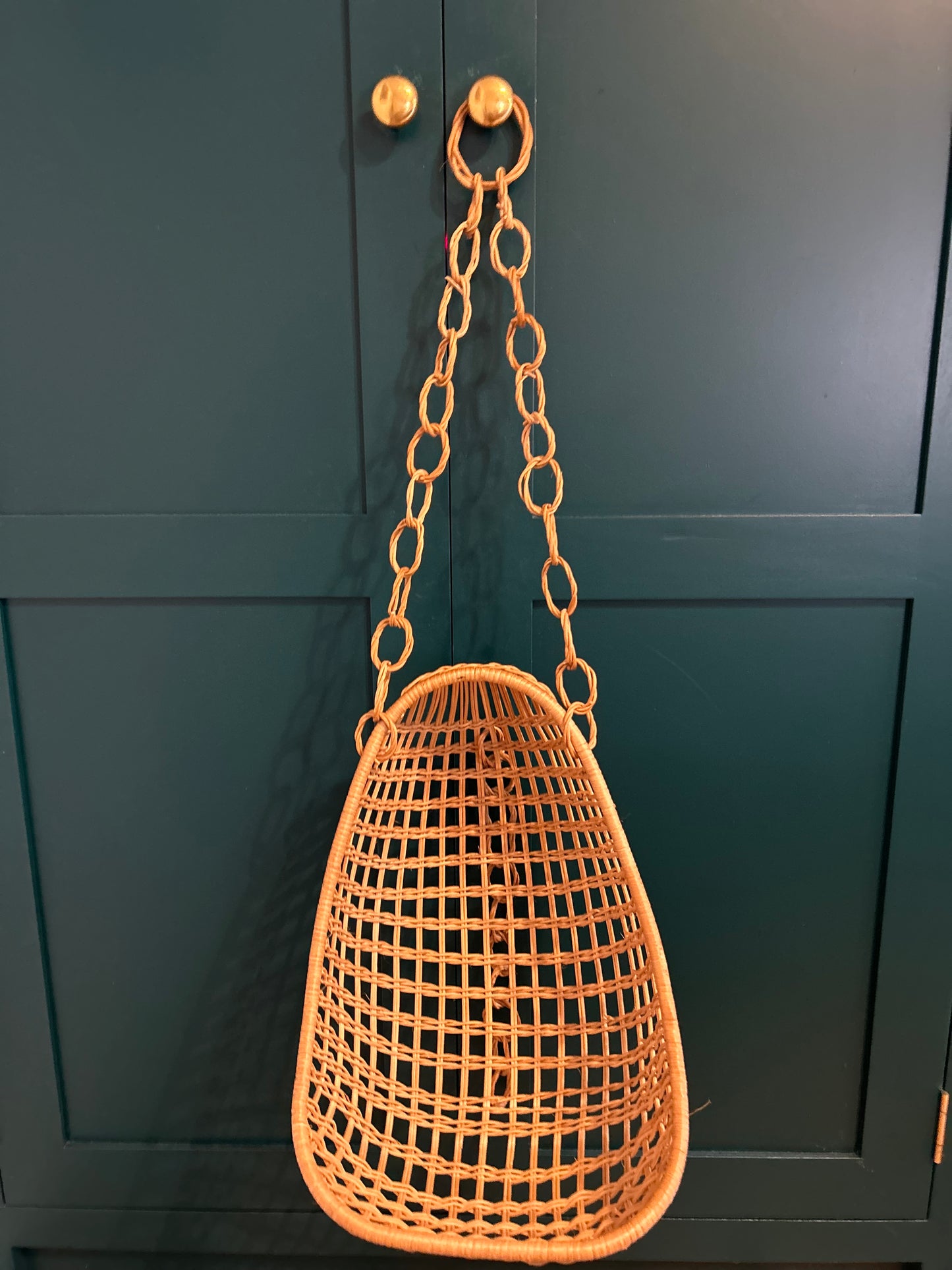 Wicker Childs Toy Swing Chair